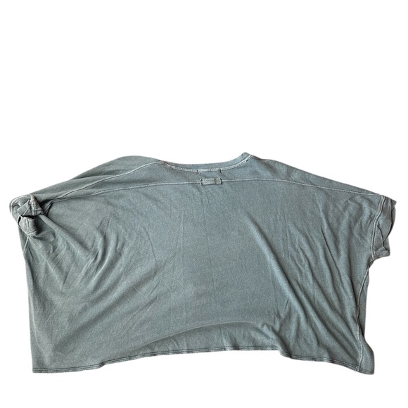 We The Free Cropped Boxy Tee Duo in Teal and Coral - Picture 2 of 4